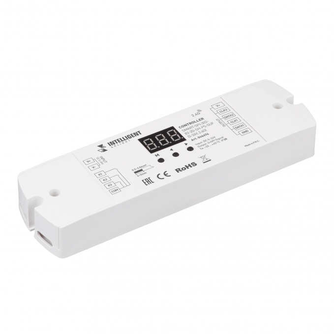 INTELLIGENT ARLIGHT Контроллер SMART-SPI-302-82-2G-SH-PS-SUF (5-24V, 2.4G), Arlight, 046474, изображение 1 INTELLIGENT ARLIGHT Контроллер SMART-SPI-302-82-2G-SH-PS-SUF (5-24V, 2.4G), Arlight, 046474, изображение 1