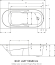 Ванна акриловая Riho Lazy 180x80 B081001005 пристенная Ванна акриловая Riho Lazy 180x80 B081001005 пристенная
