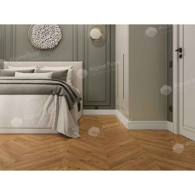 Каменный ламинат SPC Alpine Floor Chevron Alpine Tesoro, ECO 18-16 MC