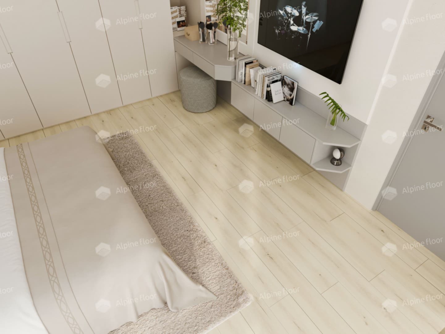 Каменный ламинат SPC Alpine Floor Solo Plus Ададжио, ЕСО 14-401 MC