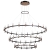 Люстра LED 204W 4000K 8074Лм CANDEL L-VISION ODL23 529 ODEON LIGHT 5009/204L
