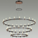 Люстра LED 204W 4000K 8074Лм CANDEL L-VISION ODL23 529 ODEON LIGHT 5009/204L, фото на цветном фоне 1