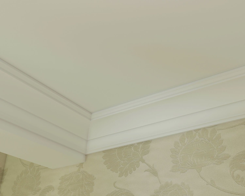 Карниз Cosca Decor KX005, 69х71x2000 мм, Экополимер