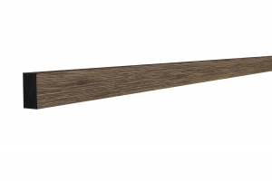 Декоративная рейка Decor-Dizayn 610-66SH, 20x10x3000 мм Декоративная рейка Decor-Dizayn 610-66SH, 20x10x3000 мм