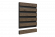 Декоративная рейка Decor-Dizayn 610-66SH, 20x10x3000 мм Декоративная рейка Decor-Dizayn 610-66SH, 20x10x3000 мм