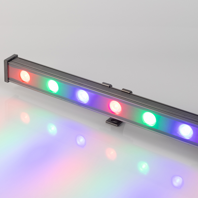 Светодиодный прожектор AR-LINE-1000S-18W-24V RGB (Grey, 30 deg, DMX512), Arlight, 023623, изображение 5