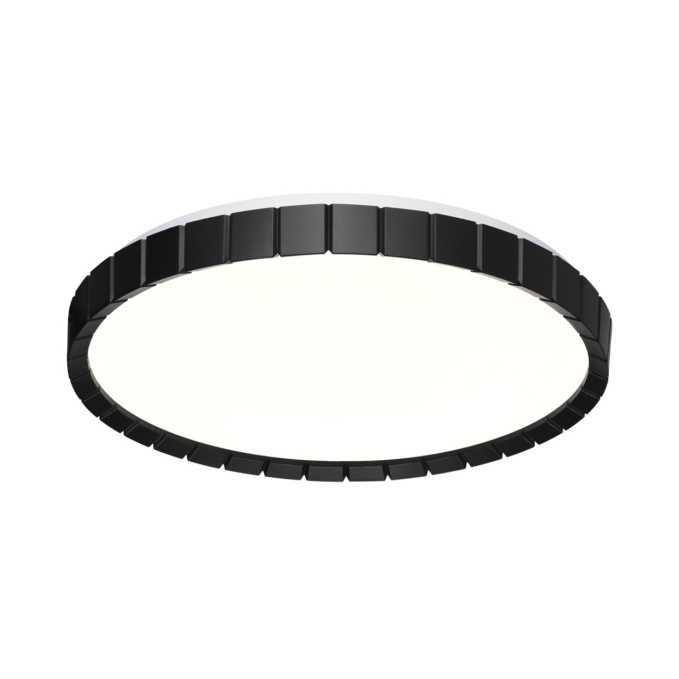 Светильник LED 48Вт 3000/4000/6000К D385 IP43 CCT ATABI BLACK PALE SN 142 СОНЕКС 7649/DLN, фото на цветном фоне 2