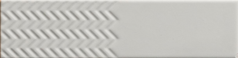 Настенная плитка 41zero42 Biscuit Waves Bianco 5x20 (кабанчик), 4100604 Настенная плитка 41zero42 Biscuit Waves Bianco 5x20 (кабанчик), 4100604