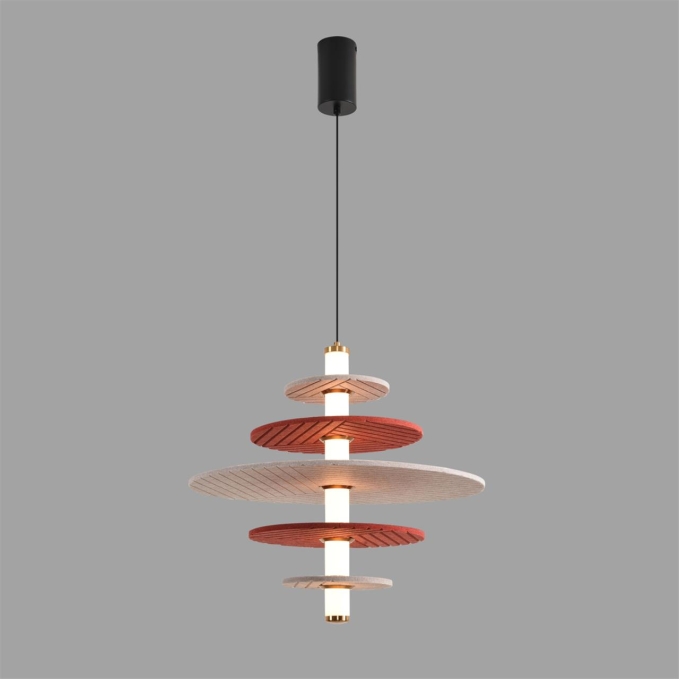 Подвес LED 14W 3000K 220V FELTA LEDIO LN26 365 LUMION 8296/14AL, фото на цветном фоне 2