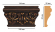 Капитель Decomaster D202-966, 144x85x30 мм Капитель Decomaster D202-966, 144x85x30 мм
