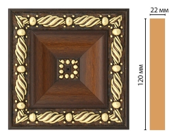 Вставка цветная Decomaster D208-51, 120x120x22 мм