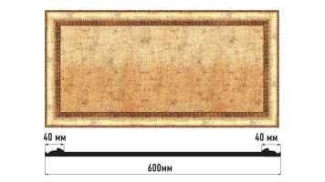 Декоративное панно Decomaster D3060-552, 600x300x18 мм