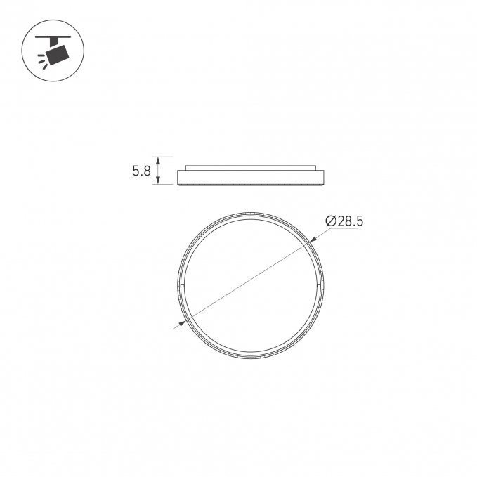 Линза проекции LGD-ARTIFACT-SLIDE-LENS (BK), Arlight, 059736 Линза проекции LGD-ARTIFACT-SLIDE-LENS (BK), Arlight, 059736