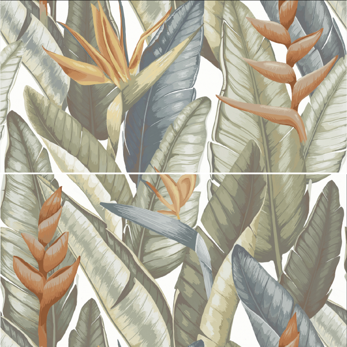 Керамогранит Staro Slim Decors Elite Samui Decor A+B 60x120 Matt