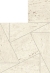 Мозаика Atlas Concorde Italy Marvel Travertine White Mosaico Tessellation 22x26, AF9G