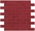 Мозаика Atlas Concorde Boost Red Minibrick 30.5x30.5, 9BMQ