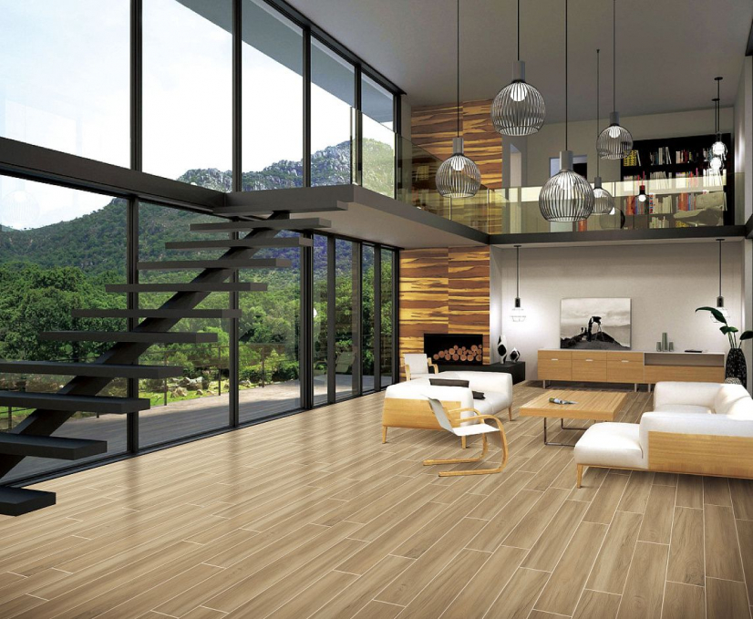 Керамогранит Basconi Home Frassino Grey Matt Struct 20x120, BHF-2011 Керамогранит Basconi Home Frassino Grey Matt Struct 20x120, BHF-2011