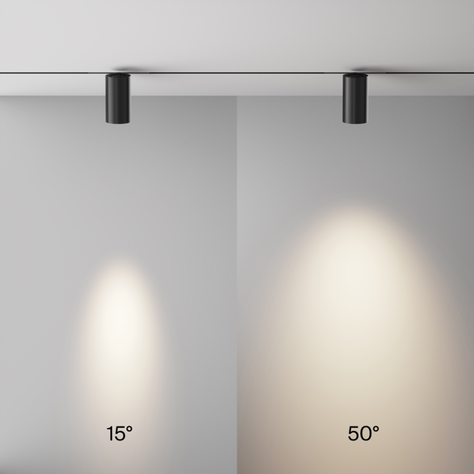 Трековый светильник Фокус / Focus Led Exility X 3000K 12Вт 36°, TR243-12W3K-B, изображение 7 Трековый светильник Фокус / Focus Led Exility X 3000K 12Вт 36°, TR243-12W3K-B, изображение 7