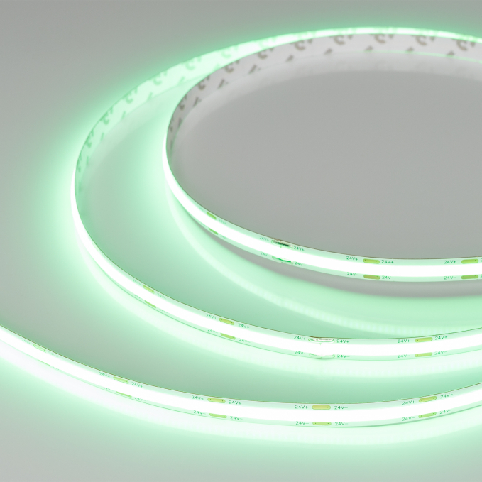 Светодиодная лента COB-X544-8mm 24V Green (11.5 W/m, IP20, 5m), Arlight, 032174(3), изображение 1 Светодиодная лента COB-X544-8mm 24V Green (11.5 W/m, IP20, 5m), Arlight, 032174(3), изображение 1