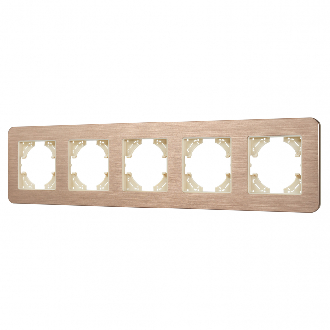 Рамка алюминиевая FRM-AKIRY-AL-5-GD, Arlight, 049736, изображение 1