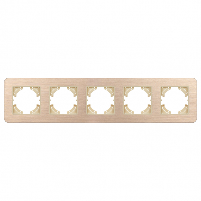 Рамка алюминиевая FRM-AKIRY-AL-5-GD, Arlight, 049736, изображение 3
