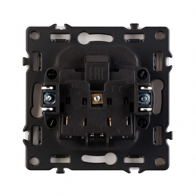 Механизм электрической розетки SCT-NOBE-MEU1-SFPL-WH (230V, 16A), Arlight, 054276, изображение 2