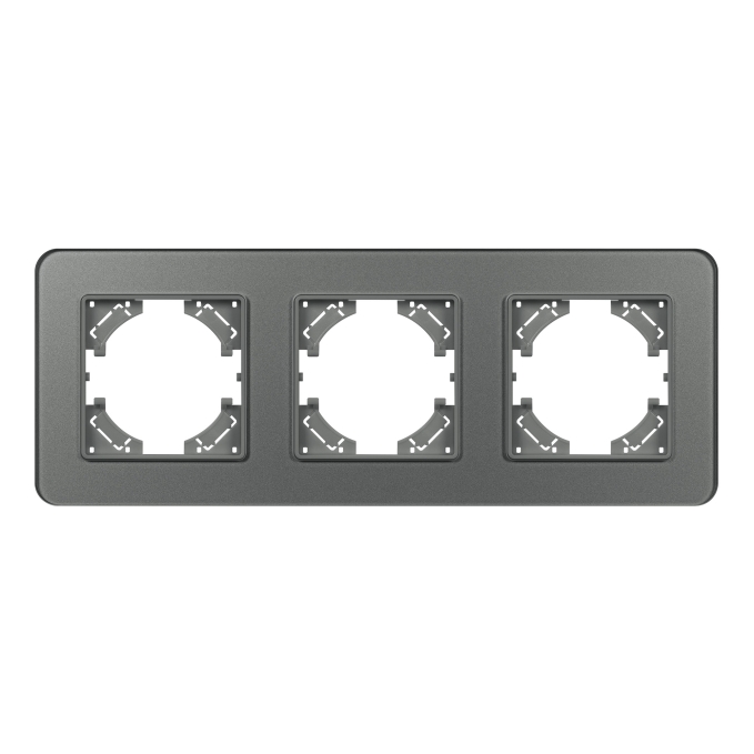 Рамка стеклянная FRM-OMALI-GS-3-GR, Arlight, 049698, изображение 3 Рамка стеклянная FRM-OMALI-GS-3-GR, Arlight, 049698, изображение 3