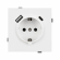Механизм розетки с USB зарядкой SCT-TENDO-MUAC-PL-WH (230V, 16A), Arlight, 054086, изображение 3 Механизм розетки с USB зарядкой SCT-TENDO-MUAC-PL-WH (230V, 16A), Arlight, 054086, изображение 3