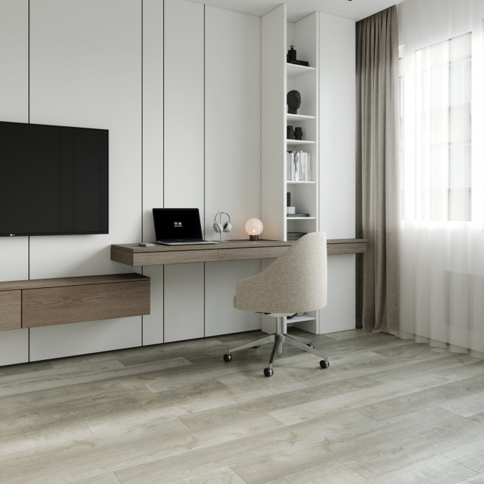Каменный SPC ламинат FloorWood Residence 6861 Дуб Форса