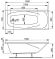 Ванна акриловая Vagnerplast Aronia 150x70 VPBA157ARN2X-04 Ванна акриловая Vagnerplast Aronia 150x70 VPBA157ARN2X-04