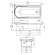 Каркас для ванны AM.PM Like W80A-150-070W-R