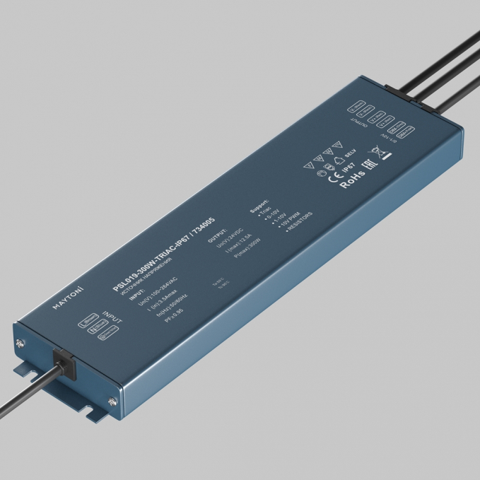 Источник напряжения TRIAC 24В 300Вт IP 67, 734005, изображение 1 Источник напряжения TRIAC 24В 300Вт IP 67, 734005, изображение 1