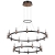 Люстра LED 98W 4000K 3300Лм CANDEL L-VISION ODL23 529 ODEON LIGHT 5009/98L