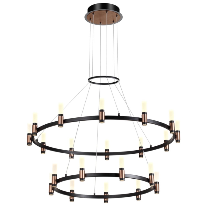 Люстра LED 98W 4000K 3300Лм CANDEL L-VISION ODL23 529 ODEON LIGHT 5009/98L, фото на белом фоне Люстра LED 98W 4000K 3300Лм CANDEL L-VISION ODL23 529 ODEON LIGHT 5009/98L, фото на белом фоне