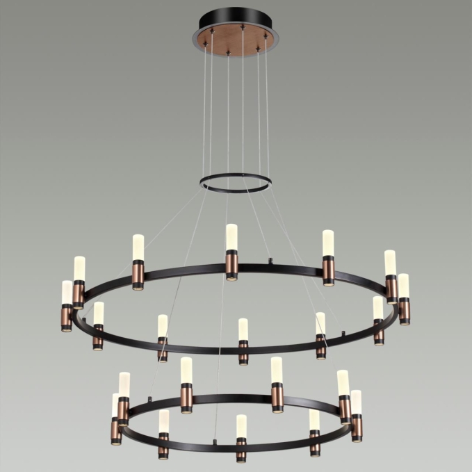Люстра LED 98W 4000K 3300Лм CANDEL L-VISION ODL23 529 ODEON LIGHT 5009/98L, фото на цветном фоне 1 Люстра LED 98W 4000K 3300Лм CANDEL L-VISION ODL23 529 ODEON LIGHT 5009/98L, фото на цветном фоне 1