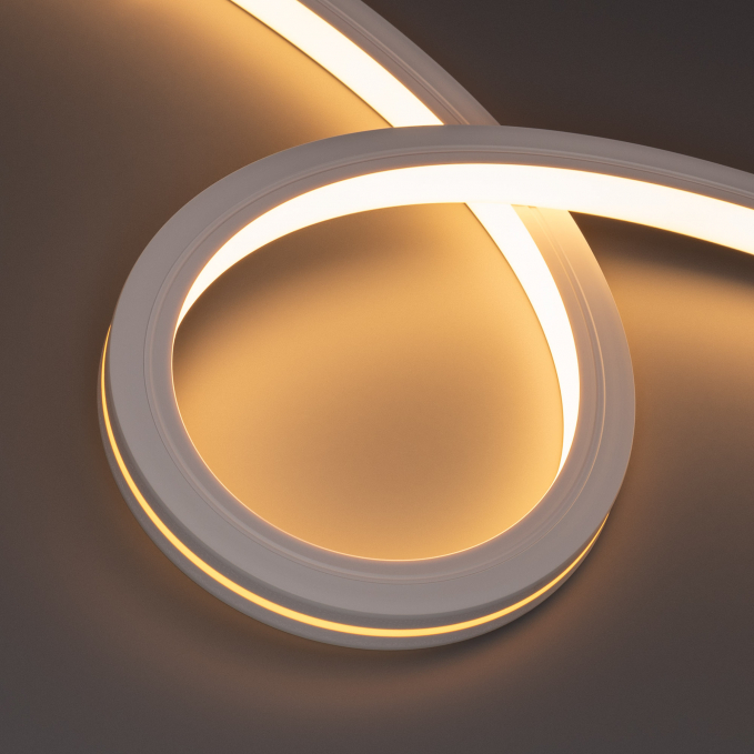 Светодиодная лента герметичная MOONLIGHT-TOP-X280-20x20mm 24V Warm2700 (10 W/m, IP67, 15m, wire x1), Arlight, 044351, изображение 2