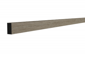 Декоративная рейка Decor-Dizayn 610-65SH, 20x10x3000 мм Декоративная рейка Decor-Dizayn 610-65SH, 20x10x3000 мм