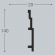 Плинтус Bello Deco П13 140-20 Плинтус Bello Deco П13 140-20