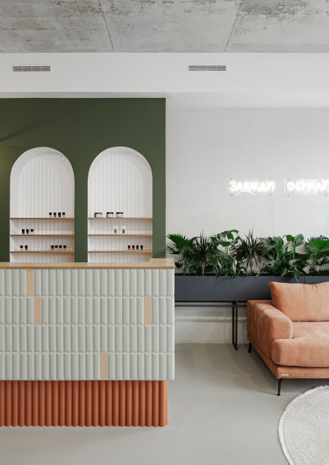 Настенная плитка 41zero42 Biscuit Stud Bianco 5x20 (кабанчик), 4100610 Настенная плитка 41zero42 Biscuit Stud Bianco 5x20 (кабанчик), 4100610