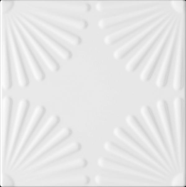 Настенная плитка 41zero42 Superclassica SCW Bloom Bianco 12.5x12.5, 4101034 Настенная плитка 41zero42 Superclassica SCW Bloom Bianco 12.5x12.5, 4101034