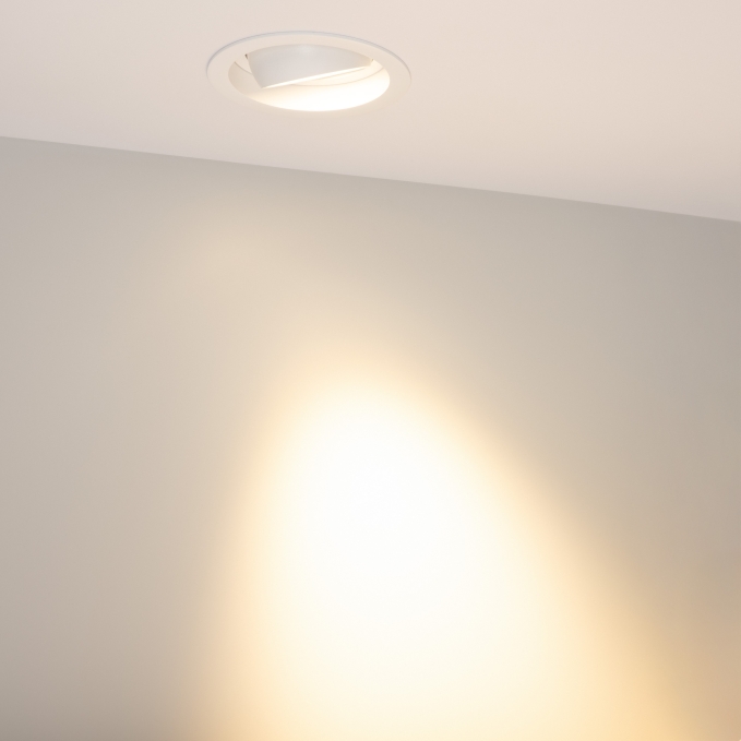 Светильник MS-VORTEX-BUILT-R135-30W Warm3000 (WH-WH, 30 deg, 230V), Arlight, 056569, изображение 4 Светильник MS-VORTEX-BUILT-R135-30W Warm3000 (WH-WH, 30 deg, 230V), Arlight, 056569, изображение 4