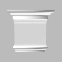 Капитель Decomaster 92815-1L, 200x190x60 мм Капитель Decomaster 92815-1L, 200x190x60 мм