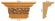 Капитель Decomaster D203-1223, 220x113x70 мм Капитель Decomaster D203-1223, 220x113x70 мм