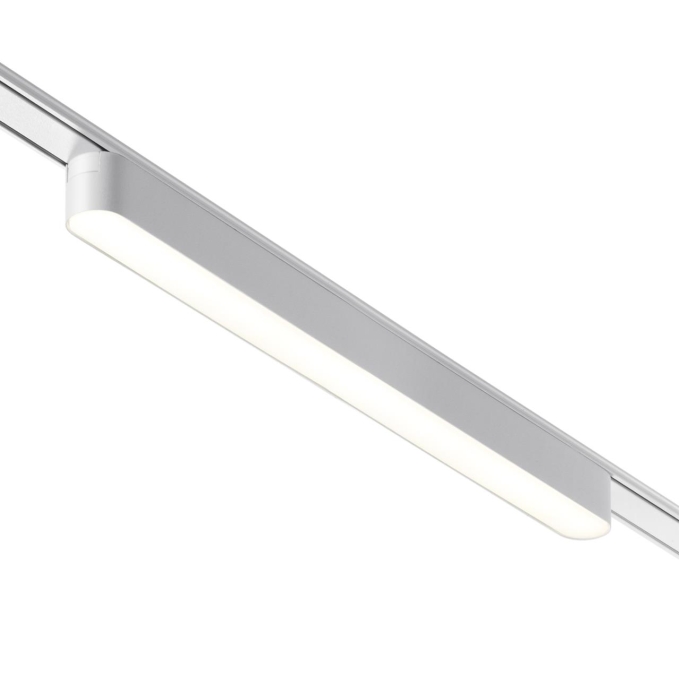Трековый светильник для низковольтного шинопровода IP20 LED 18W 48V 4000K 1080Лм SMAL SHINO NT23 184 NOVOTECH 359075, фото на белом фоне Трековый светильник для низковольтного шинопровода IP20 LED 18W 48V 4000K 1080Лм SMAL SHINO NT23 184 NOVOTECH 359075, фото на белом фоне