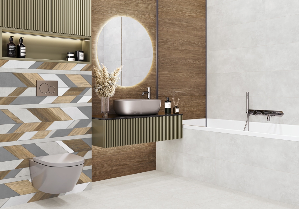 Керамогранит Alma Ceramica Mural 60x60, GFU6060MUR70R