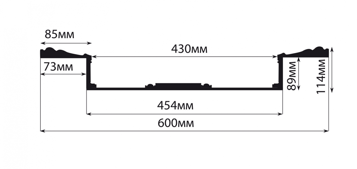 Кессон Decomaster KS-61-933A, 600x600x114 мм Кессон Decomaster KS-61-933A, 600x600x114 мм
