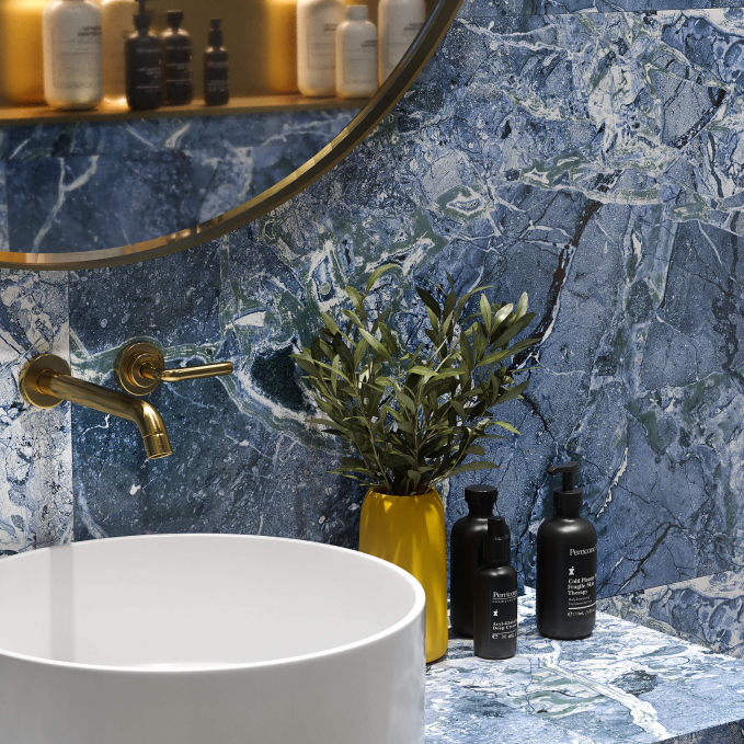 Керамогранит Artcer Exclusive Marble Acadia Blue Poli 60x120 Керамогранит Artcer Exclusive Marble Acadia Blue Poli 60x120