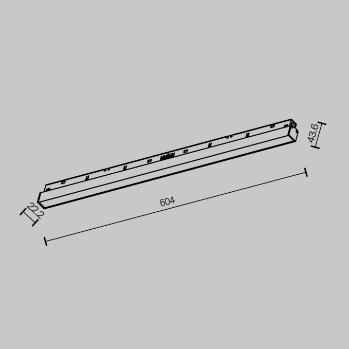 Трековый светильник Базис / Basis Exility 2700K 24Вт 120°, TR030-2-24W2.7K-B, изображение 6 Трековый светильник Базис / Basis Exility 2700K 24Вт 120°, TR030-2-24W2.7K-B, изображение 6