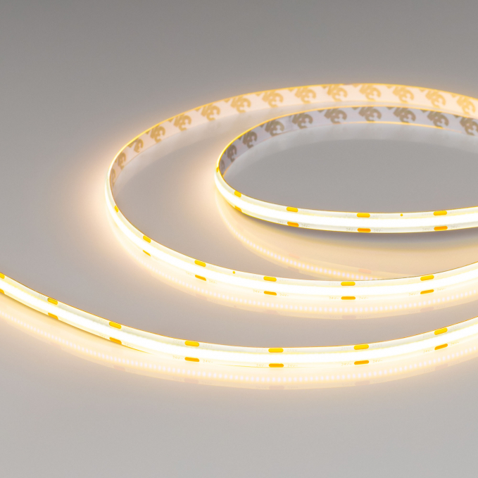 Светодиодная лента герметичная COB-SE-X544-8mm 24V Warm2700 (11 W/m, IP65, 5m), Arlight, 062812, изображение 1 Светодиодная лента герметичная COB-SE-X544-8mm 24V Warm2700 (11 W/m, IP65, 5m), Arlight, 062812, изображение 1