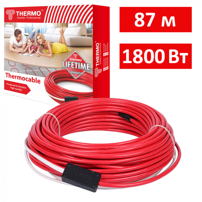 Греющий кабель Thermo Termocable SVK-20 087-1800 - 87 м